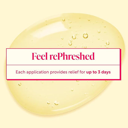 Rephresh Odor Eliminating Vaginal Gel, Clinically Tested to Balance pH & Eliminate Odor for up to 3 Days, Pre-Filled Applicators, 4 ct"