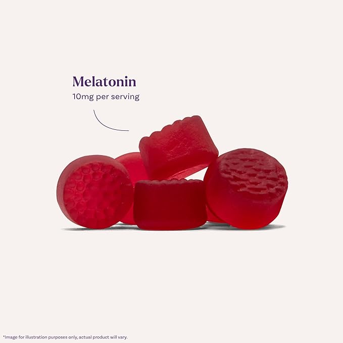 Natrol 10mg Melatonin Gummies, Sleep Support for Adults, Melatonin Supplements for Sleeping, 60 Strawberry-Flavored Gummies, 30 Day Supply