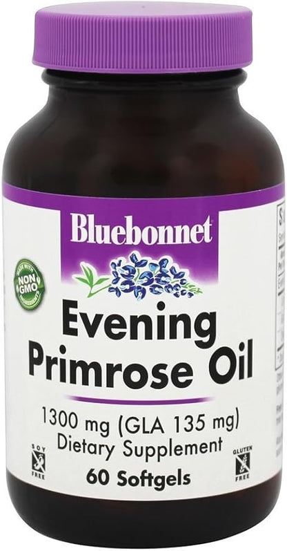 Evening Primrose Oil 1300mg Bluebonnet 60 Softgel