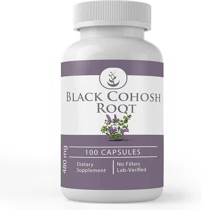 Pure Original Ingredients Black Cohosh Root, (100 Capsules) Always Pure, No Additives Or Fillers, Lab Verified
