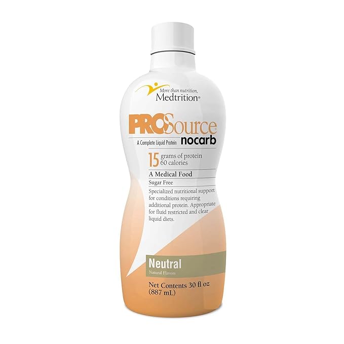 ProSource NoCarb Liquid Protein, Neutral Flavor, 30 Ounce Bottle - 1/Each