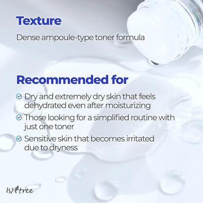 IsNtree Hyaluronic Acid Toner 200ml 6.76 fl.oz | Provides Moisture to Dry Skin | Refreshes & hydrates The Skin | Korean Skincare