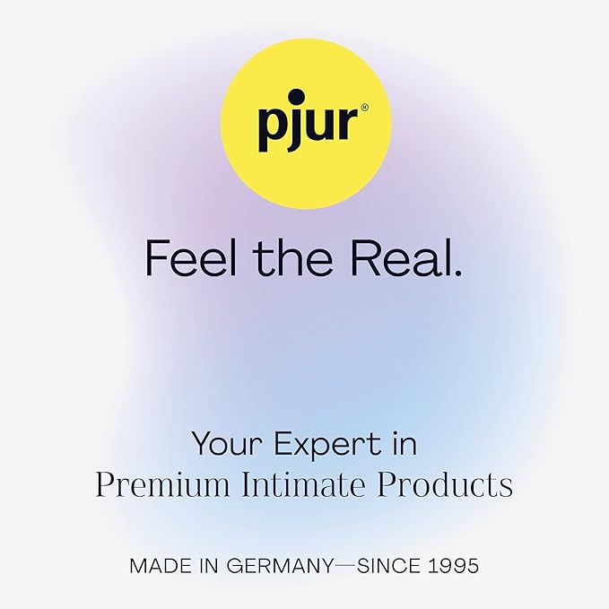 pjur med Premium – Top-Grade Silicone-Based Lubricant for Dry & Sensitive Mucous Membranes, No Preservatives, Extra Long-Lasting, 3.4 oz / 100 ml