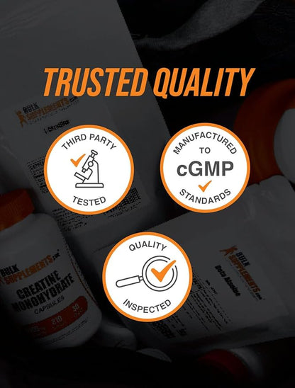 BulkSupplements.com Melatonin 10 mg Capsules - Melatonin for Adults, Sleep Supplement - 10mg Melatonin per Serving, 1 Capsule per Serving, 240 Capsules (Pack of 1)