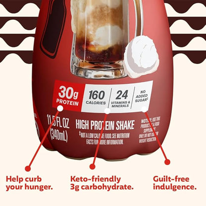 Premier Protein Shake,Limited Edition,Root Beer Float,30g Protein,No Added Sugar,24 Vitamins & Minerals to Support Immune Health,11.5 fl oz,(Pack of 24)