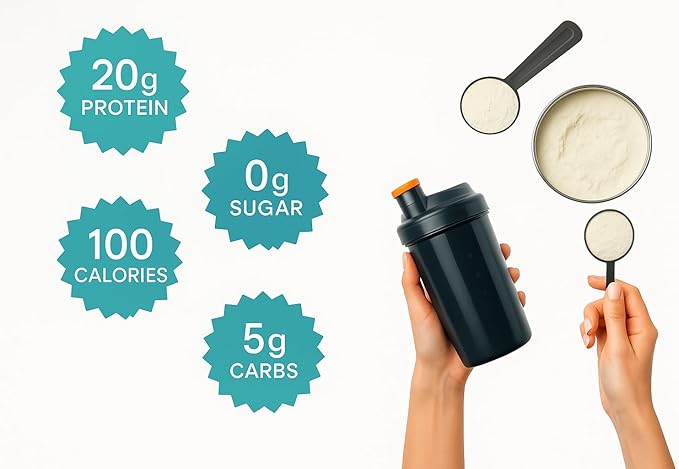 TOZZY Organic Vegan Protein Powder, Vanilla | 35 Servings | 20g Plant-Based Pea Protein | 5 Simple Ingredients | 0g Sugar | Keto | Gluten- & Dairy-Free (2.25 lb)