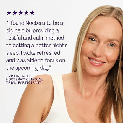 Women’s Daily Sleep Support for Stay-Asleep Relief – Bonafide Noctera – Melatonin-Free – for Hormonal Sleep Disruptions — 1 Month Supply (60 Tablets)