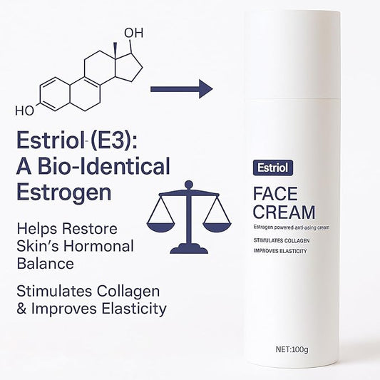 EstriolM4 Face Cream, anti-aging cream for Balance hormones, Intensive Hydrating Moisturizer to Visibly Firm, Restore Elasticity & Support Collagen, For Mature Skin (1)