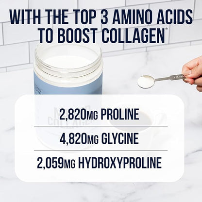 NAKED Collagen Advanced - Peptides Protein Powder, Hyaluronic Acid, Vitamin C, Pasture-Raised, Grass-Fed Hydrolyzed Collagen Supplement, Paleo Friendly, Non-GMO, Keto, Gluten Free, 1.3LB