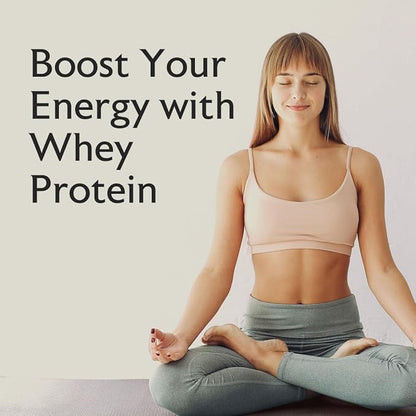 Alaya Naturals - Grass Fed Whey Protein Powder - Vanilla Flavor, All Natural, Hormone Free - 20g Protein per Serving - Non-GMO, rBGH Free, Gluten Free - Great Source of BCAA