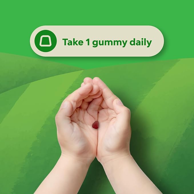 USDA Organic Probiotic Gummies for Kids - Vegan Non-GMO Kids Probiotic Gummy Vitamin for Immunity and Digestive Health - Gentle 2.5B CFU Organic Probiotics Strawberry Flavor 60 Count (Pack of 2)