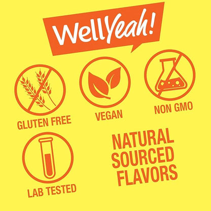 WellYeah Probiotics for Kids Gummies 2 Pack -10 Billion CFU -for Gut Health, Immune Health and Digestive Support -Berry Flavor Chewable Supplement -Vegetarian, Non GMO - 60 Gummies