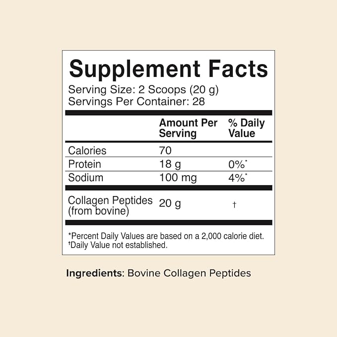 Great Lakes Wellness Collagen Peptides Powder – Supports Skin, Hair, Nails, Joints & Digestion – Hydrolyzed, Quick Dissolve, Non-GMO, Keto & Kosher – Pure Collagen Protein (20 oz, 28 Servings)
