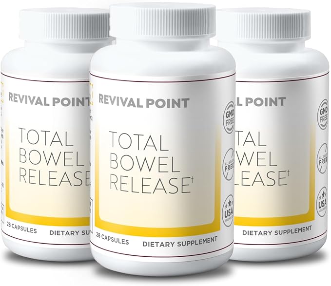 Total Bowel Release - Bloating Relief for Women & Men - 3 Bottles