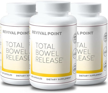 Total Bowel Release - Bloating Relief for Women & Men - 3 Bottles