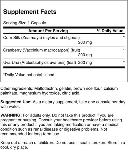 Swanson Full Spectrum Herbal Urinary Care 60 Capsules