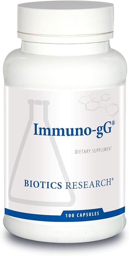 Biotics Research Immuno gG 240 milligrams Colostrum, Immune Support, Lean Muscle, Athletic Performance, Gut Health 100 Capsules