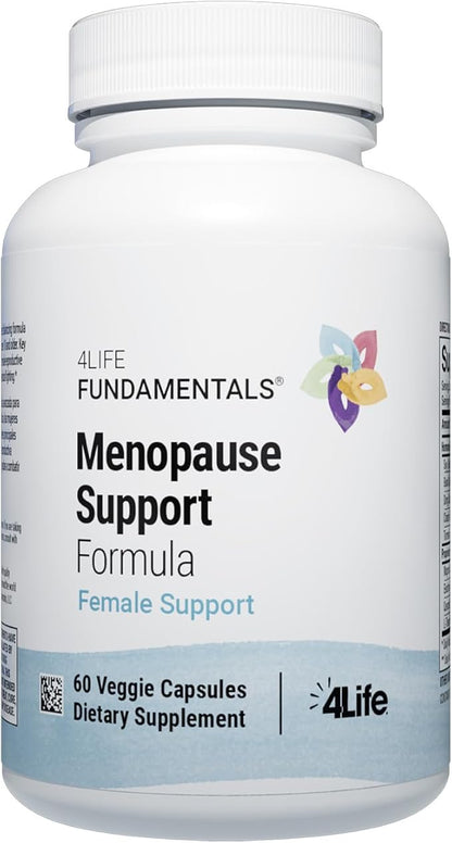 4Life - BioGenistein Ultra - Menopause Support Formula - Soy Isoflavones, Black Cohosh & Chaste Tree with Quercetin & Turmeric - 60 Veggie Capsules