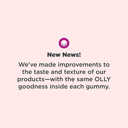 Olly Teen Girl Multi Gummy, Healthy Skin and Immune Support, 15 Essential Vitamins, Biotin, Zinc, Calcium, Chewable Multivitamin, Berry Melon, 35 Day Supply, 70 Count