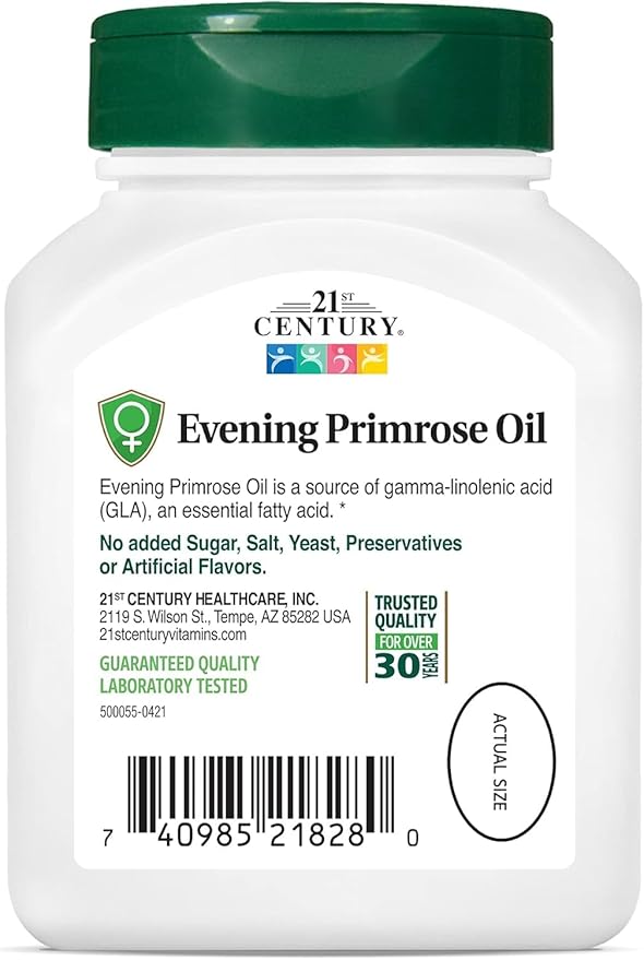 Evening Primrose Oil 500mg, 60 SOFTGELS