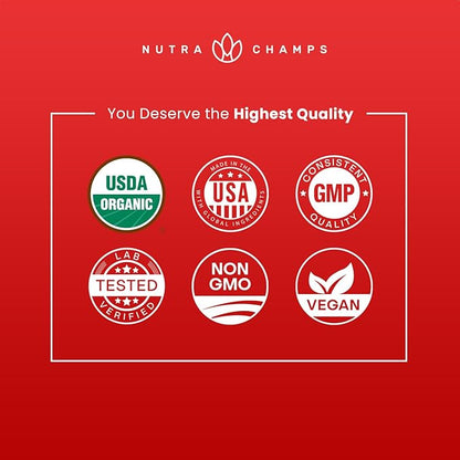 NutraChamps Vitamin B Complex for Kids, B1, B2, B3, B6, B7, B9 & Methyl B12, Kids B Complex Liquid Drops Supplement, Energy, Focus, Metabolism, Natural Berry, 120 Servings, 4 Month Supply