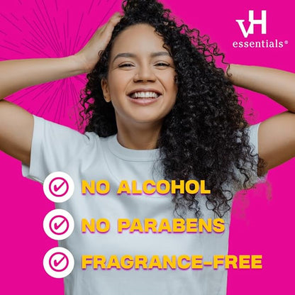 vH essentials Feminine Cleansing Wipes - pH Balanced, Prebiotics, Tea Tree & Aloe, Soothing Witch Hazel, Odor-Blocking Formula, Vaginal and Perianal Care, Paraben, Alcohol, and Fragrance-Free