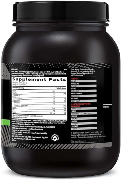 GNC AMP Plant Isolate Protein - Vanilla Cookie (28 Servings)