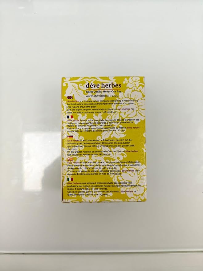 Deve Herbes Pure Cotton Seed Oil (Gossypium spp) Cold Pressed 100ml X 2 (6.76 oz)