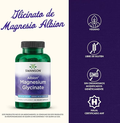 Albion Chelated Magnesium 133 mg 90 Caps