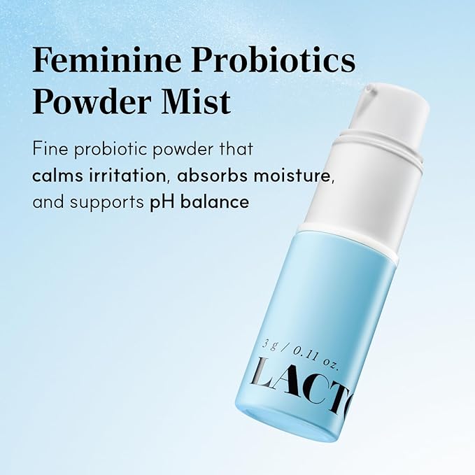 LACTOMEDI Feminine Probiotics Powder Mist | Vaginal Probiotics Powder | Yeast Infection Care | 100 Billion CFU of live probiotics | BV care | Optimal pH 4.5 | Easy spray | 3g 1EA