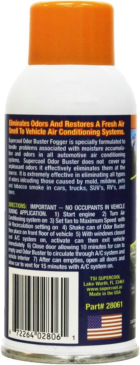 TSI Supercool Supercool 28061 Odor Buster Auto Fogger (Vanilla Scent)