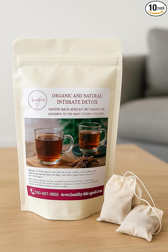 Organic and Intimate Detox |100% Natural Feminine Care Inspired by African Roots | Fights Odor, Itching & Irritations | | Supports Urinary & Vaginal Health | Postpartum Recovery Essential |