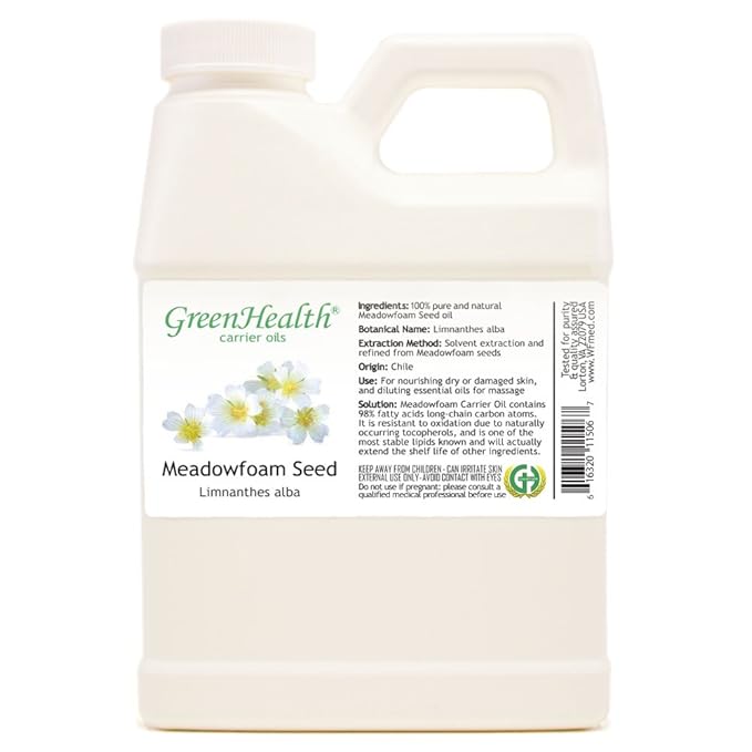 GreenHealth Carrier Oil - 100% Pure & Natural (Meadowfoam Seed)