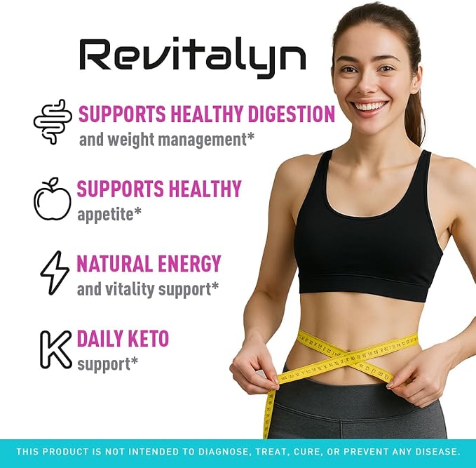 (3 Pack) Revitalyn Gummies - Revitalyn Apple Cider Vinegar Daily Formula for Skin Health, RevitalynAppleCider Gummy Premium Support Healthy All Natural Advanced Formula, 180 Gummies for 3 Months
