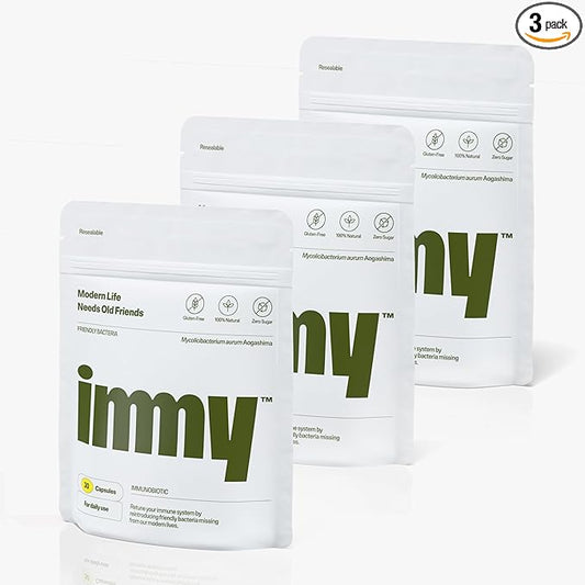 IMMY Immune Supplement for Mood Support and Gut Health, 90 ct. - Supports Joint Relief, Focus & Mood Support, Natural Calming Aid