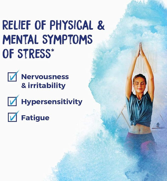 Boiron StressCalm Tablets for Relief of Stress,Anxiousness,Nervousness,Irritability,and Fatigue -,120 Count (Pack of 2)