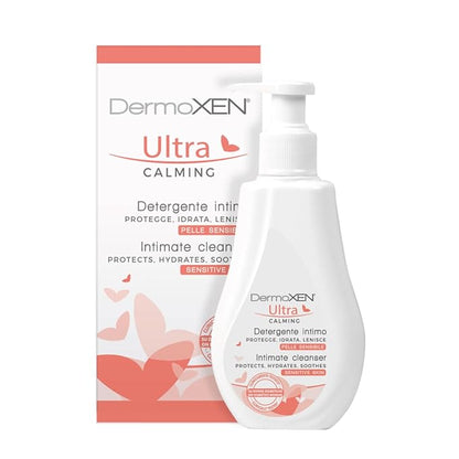 UltraCalming Natural Intimate Wash for Women | with Hyaluronic Acid for Vaginal Dryness Relief | Feminine Wash | Intimate Cleanser for Sensitive Skin | pH Balanced Vulva Care