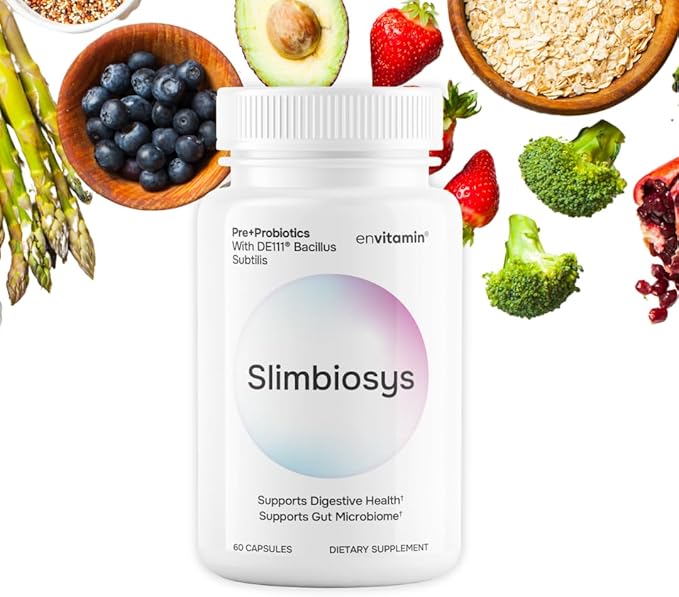 Slimbiosys Ultra Probiotic Capsule - Pre & Probiotics for Women & Men - Support Your Microbiome