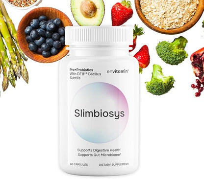 Slimbiosys Ultra Probiotic Capsule - Pre & Probiotics for Women & Men - Support Your Microbiome
