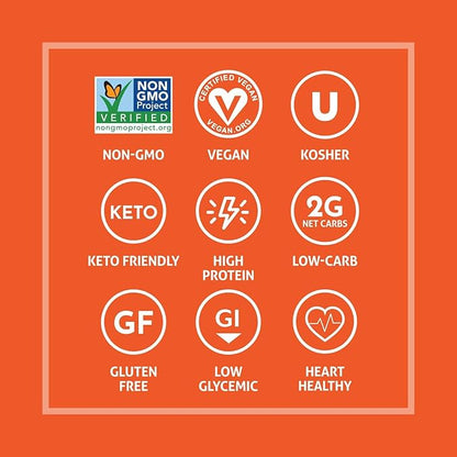 The Only Bean - Crunchy Roasted Edamame Beans (Buffalo), Keto Snacks, Healthy Snacks For Adults and Kids, Low Carb High Protein Snacks, Gluten Free Snack, Vegan Keto Food - 4 oz (3 Pack)
