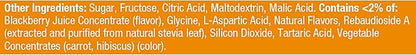 Emergen-C Elderberry Fizzy Drink Mix, Elderberry Immune Support, Natural Flavors, With High Potency Vitamin C, 18 Count