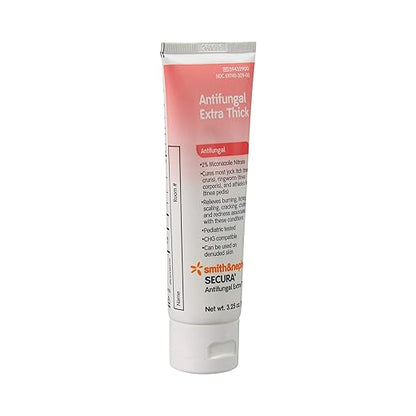 Smith & Nephew Secura 2% Miconazole Nitrate Cream Antifungal 3-1/4 oz. Tube