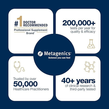 Metagenics CandiBactin‑BR - Concentrated Berberine for Intestinal Support* - 400 mg Berberine HCl per Serving with Oregon Grape & Coptis Root* - Supports Gut Health & Microbial Balance* - 180 Tablets