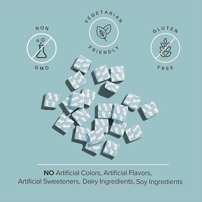 Chewsy So Long Stress, Calm Fruity Chews, Stay Calm & Focused. w/L-theanine, Amino Acid, GABA, Glycine, Tyrosine, Taurine & Magnesium. Non-GMO and Gluten-Free. Tropical Fruity Chews, 6-Day Supply