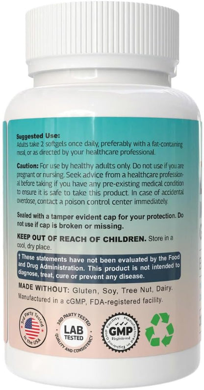 Vitamin D3 K2 Magnesium Supplement - Extra Strength with 10000 IU Vitamin D3, Magnesium Glycinate and 200 mcg K2 MK-7 Vitamin Supplements Complex, for Women & Men - 300 Softgels