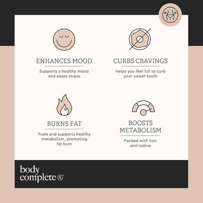 BODY COMPLETE RX Boost Drops with Maca Root, Amino Acids, L Glutamine, Niacin, and Rhodiola for Energy, Digestion, and Thyroid Support for Women, Plant Based, 60 ML