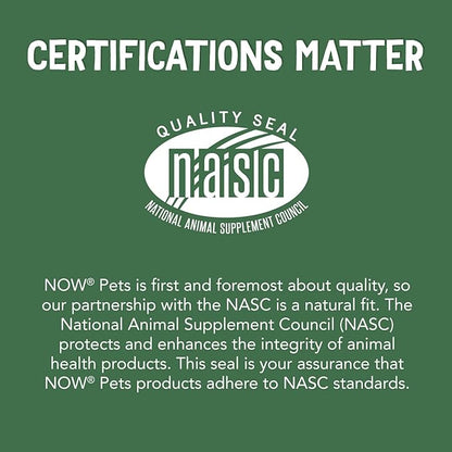 NOW Pet Health, Omega 3 Supplement, Formulated for Cats & Dogs, 180 Softgels