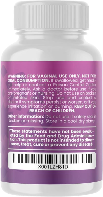 Seroflora Boric Acid Vaginal Suppositories 600mg – 30 Count with 7 Applicators for Odor Control & pH Balance Feminine Hygiene Support, Natural Intimate Care, Made in USA