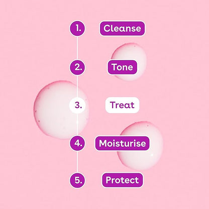 Q+A Azelaic Acid Balancing Serum (30ml), Natural Face Serum with Zinc PCA and Antioxidant Super Grains, Fragrance Free Skincare, Smoothes Skin