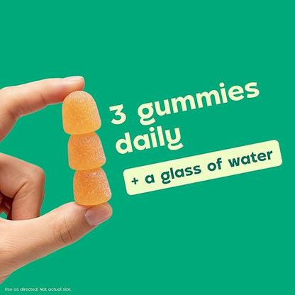 Dulcolax Daily Gut Support Gummies, Magnesium Formula, Stimulant-Free, Orange Flavor, 60 Count